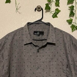 Vintage Grey Button Up Shirt